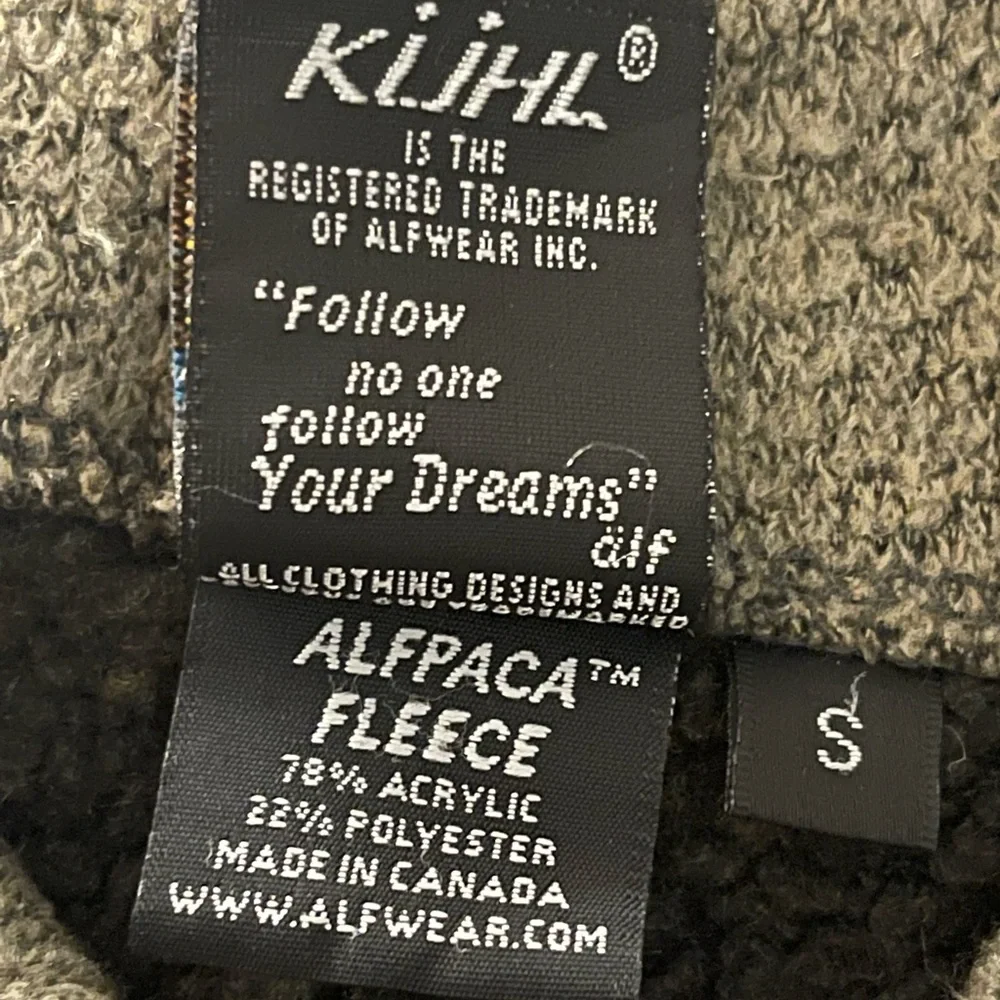 Kuhl‎ alpaca full zip jacket mens small brown/tan pre-owned condition